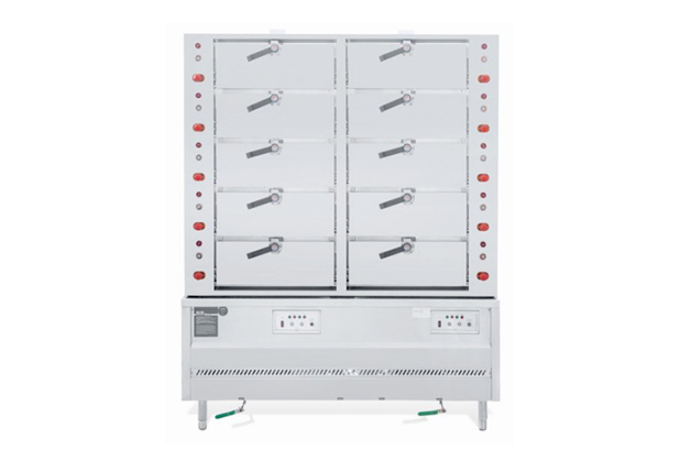 燃氣環(huán)保三門蒸柜-JG022